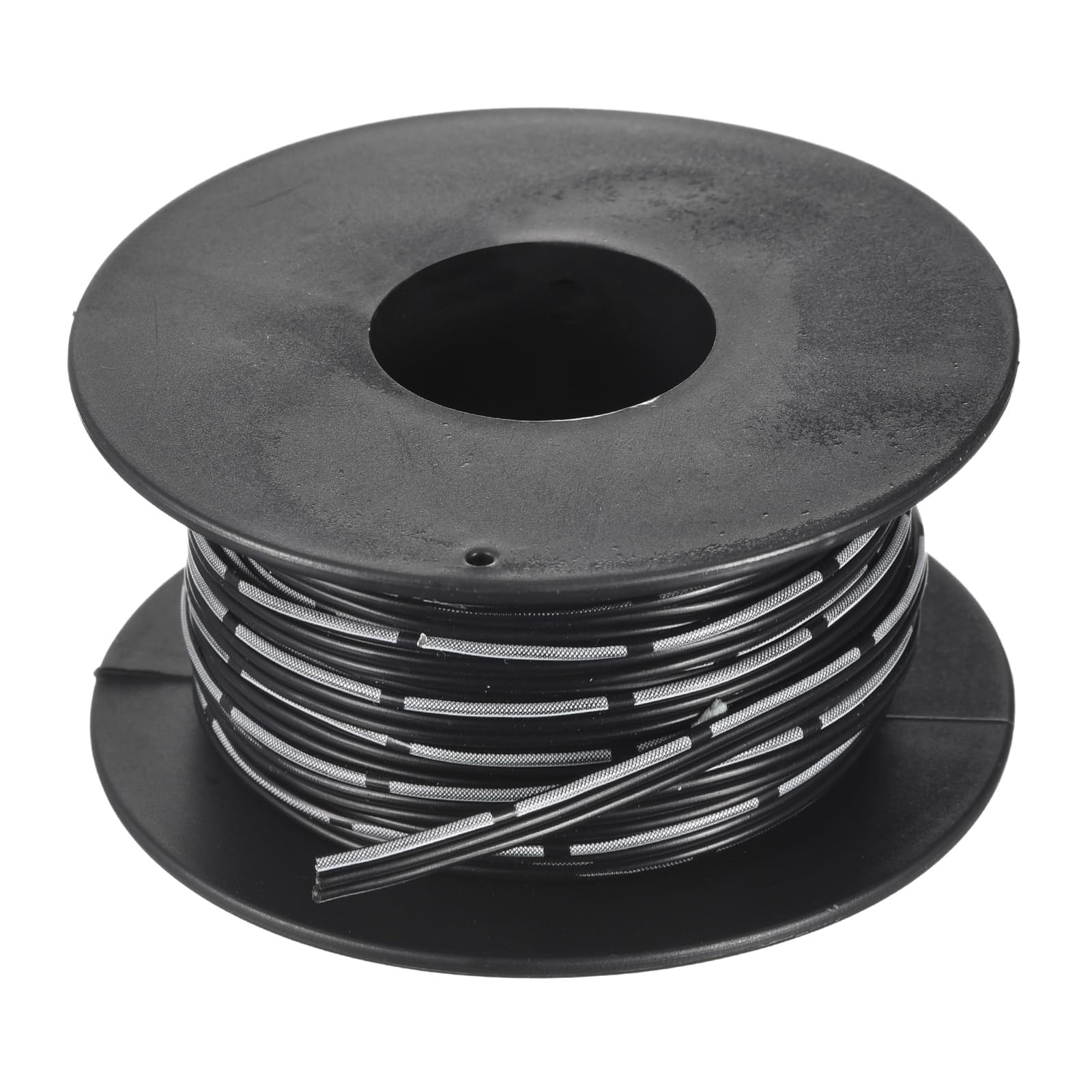 Pololu 30 AWG Flexibel koperdraad zwart, 30 meter op spoel