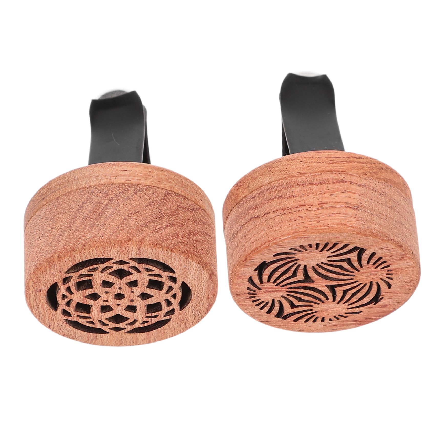 ULTECHNOVO 5sets Auto Vent Clip Holz Material Diffusor Vent Clips Für Luft Reinigung 2 Stücke * 5