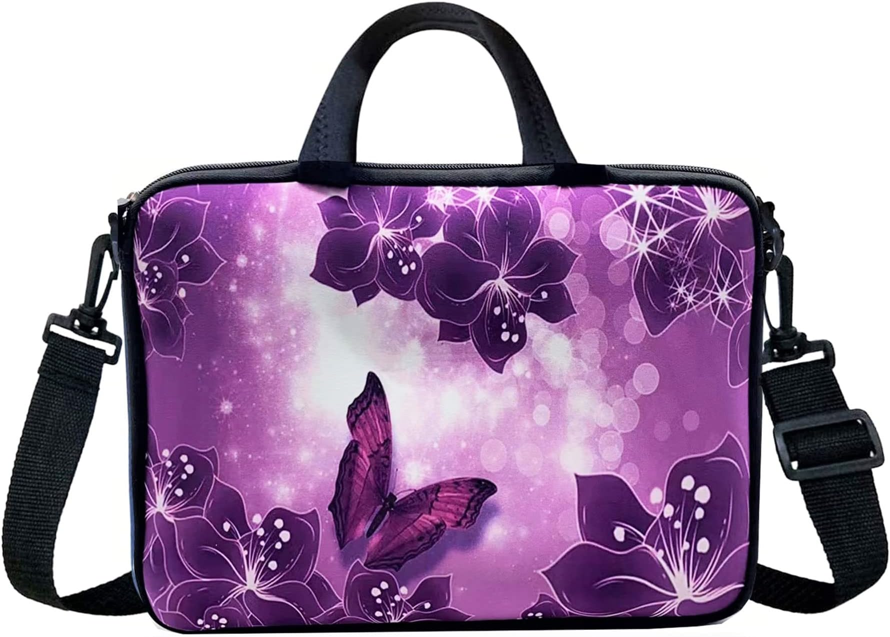 11.6-Inch Neoprene Laptop Shoulder Bag Case Sleeve for 11 11.6 12" Chromebook (Classic)