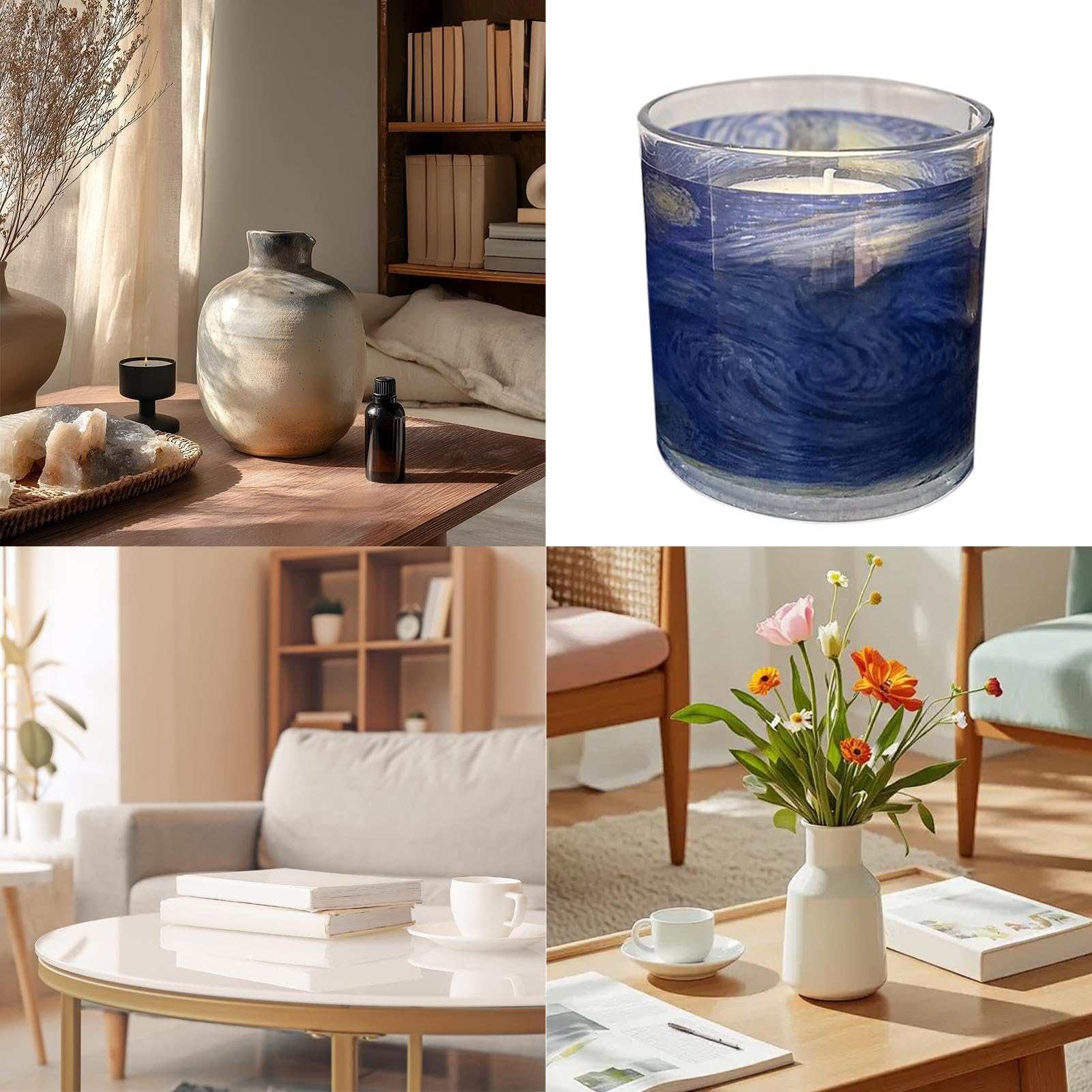 Velas Aromáticas para el Hogar Relajante Cielo Estrellado Artículos