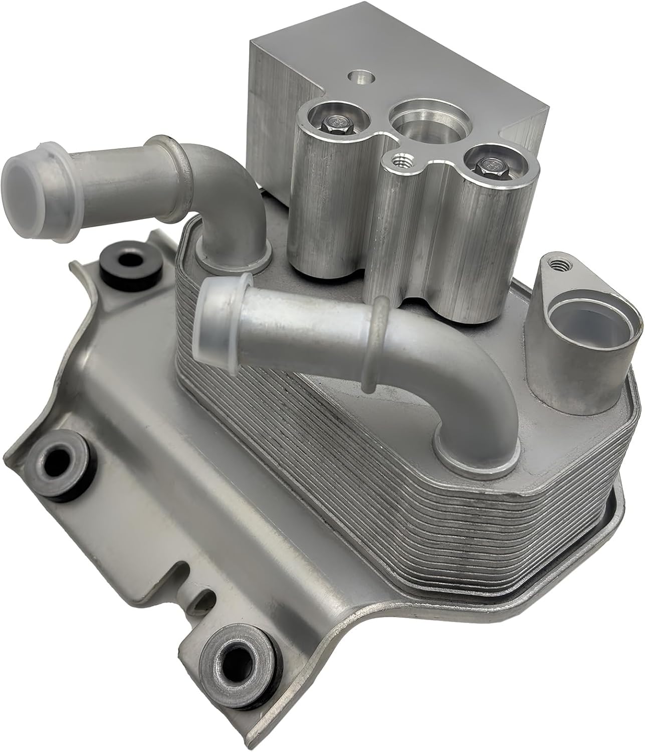 Automatic Transmission Fluid Oil Cooler Assembly FL3Z-7A095-B For Ford F-150 2015 2016 2017 2018 2019 Trans Oil Cooler-Trans Cooler Replacement for FL3Z7A095B