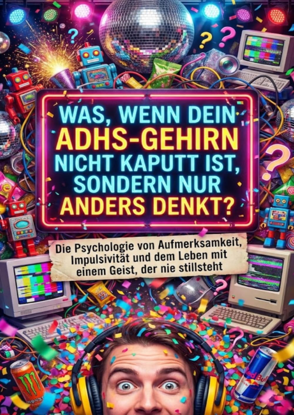 Was, wenn dein ADHS-Gehirn nicht kaputt ist, sondern nur anders denkt?: Die Psychologie von Aufmerksamkeit, Impulsivität und dem Leben mit einem Geist, der nie stillsteht
