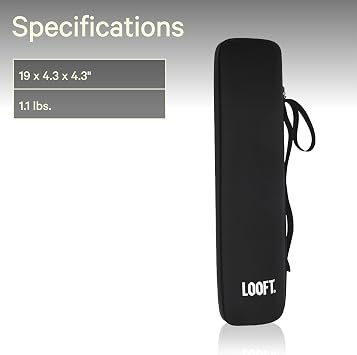 Looftlighter Case for Classic & Pro Looftlighters | Safely Stores Electric Charcoal Starters for BBQ Grills, Smokers & Fireplaces, Water Resistant