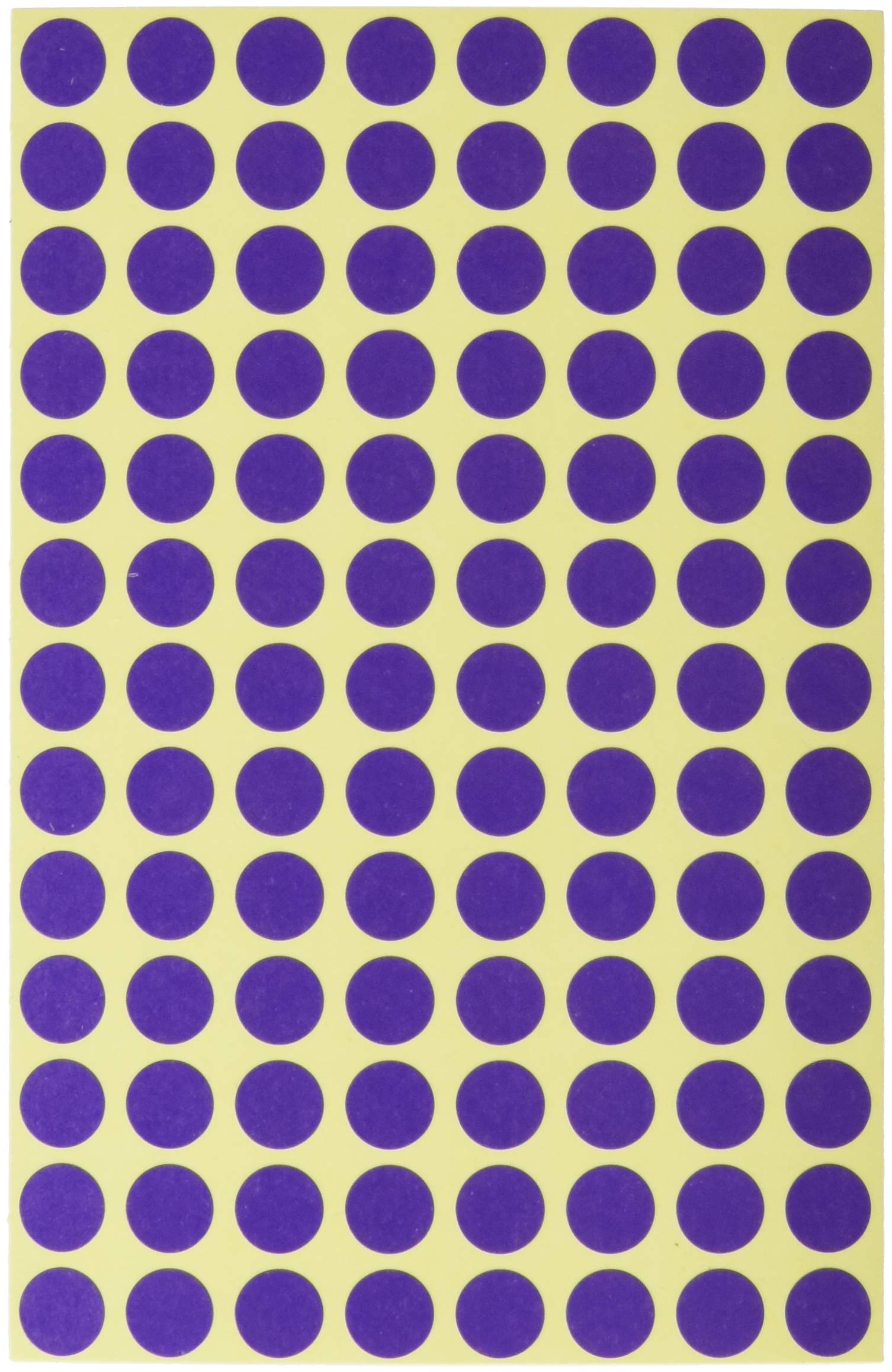 AVERY ZweckformSelf-Adhesive Marking Dots, Diameter: 8 mm Single Purple