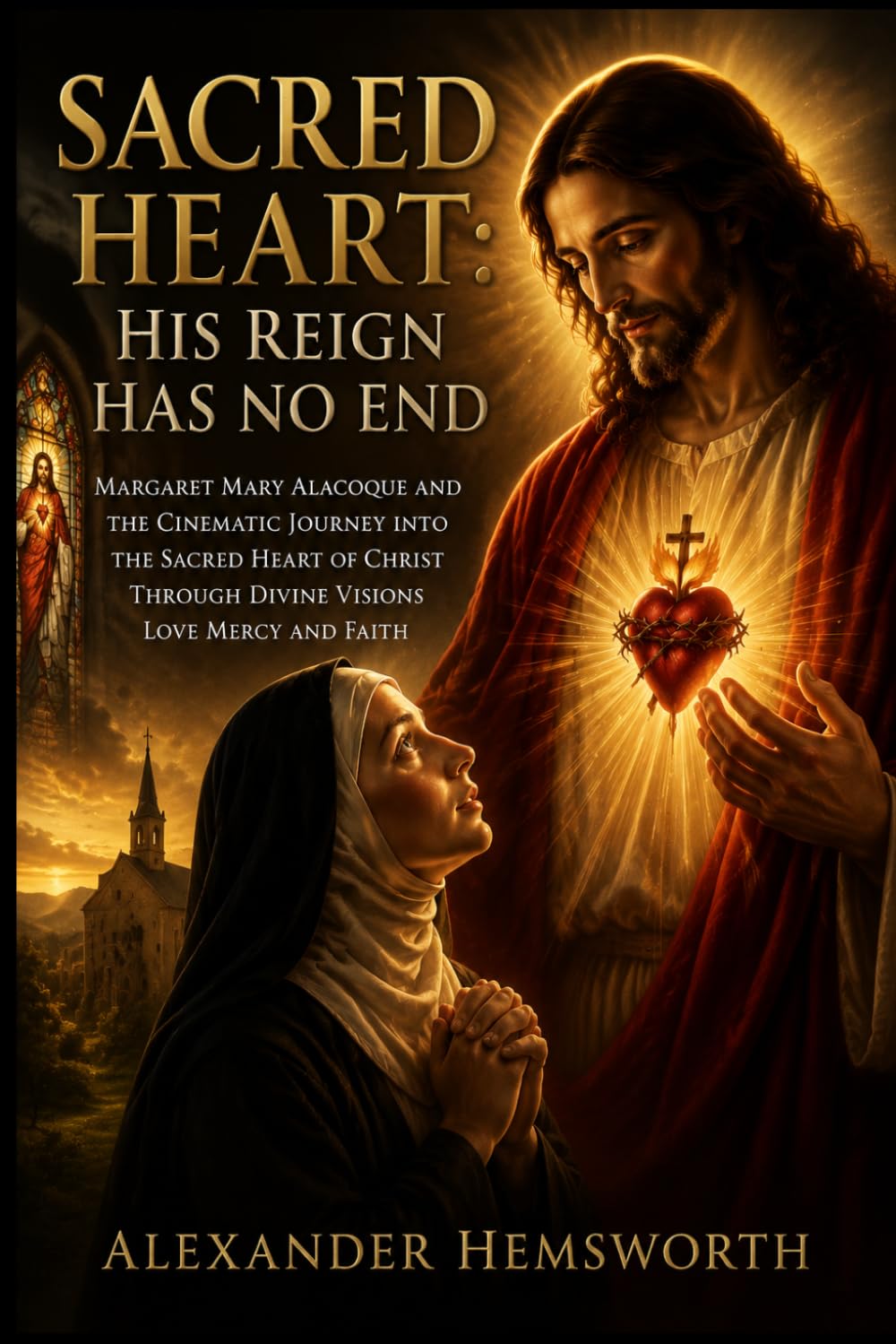 SACRED HEART: HIS REIGN HAS NO END: Margaret Mary Alacoque and the Cinematic Journey Into the Sacred Heart of Christ Through Divine Visions Love Mercy and Faith