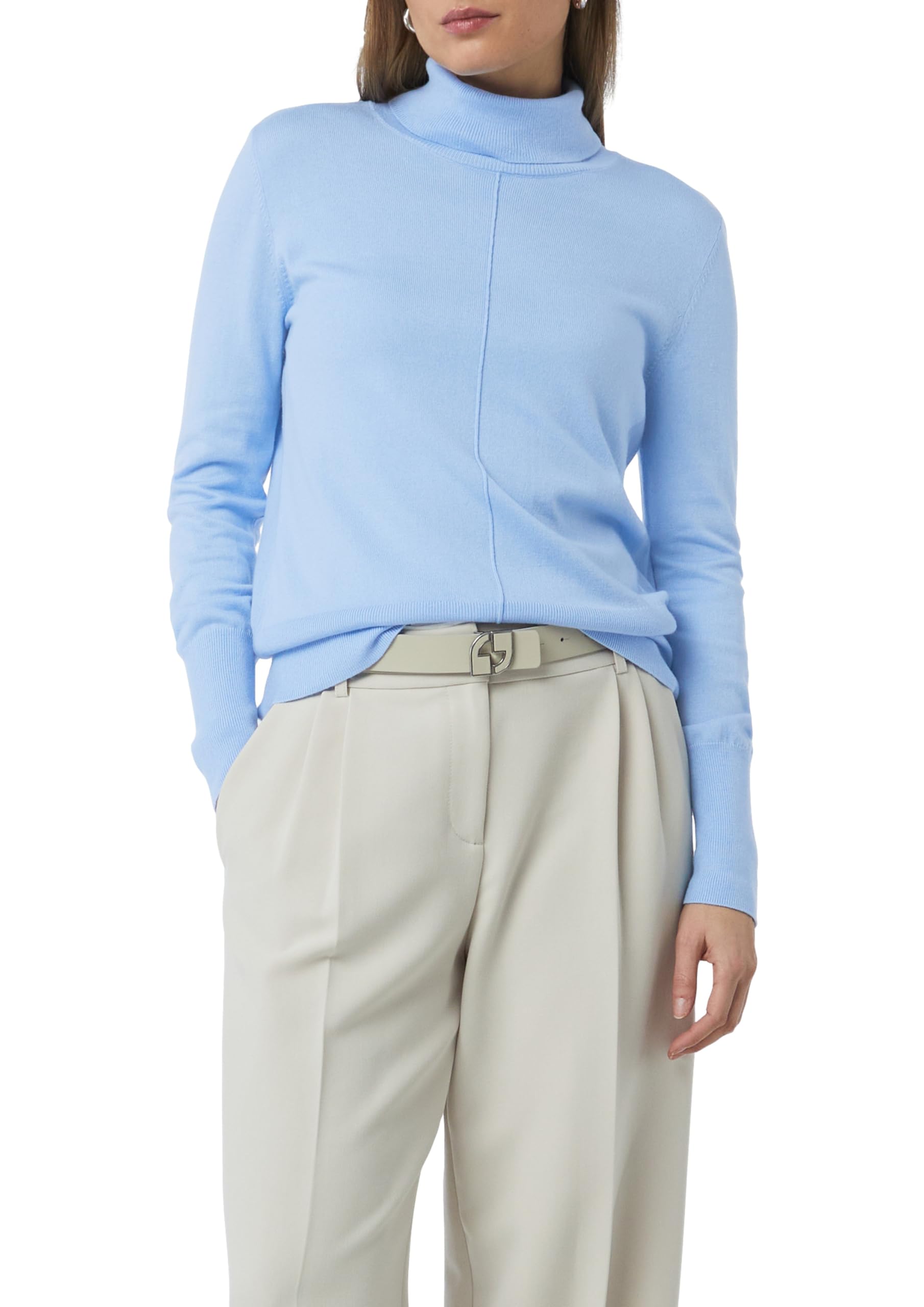 COMMA Strickpullover mit Rippmuster