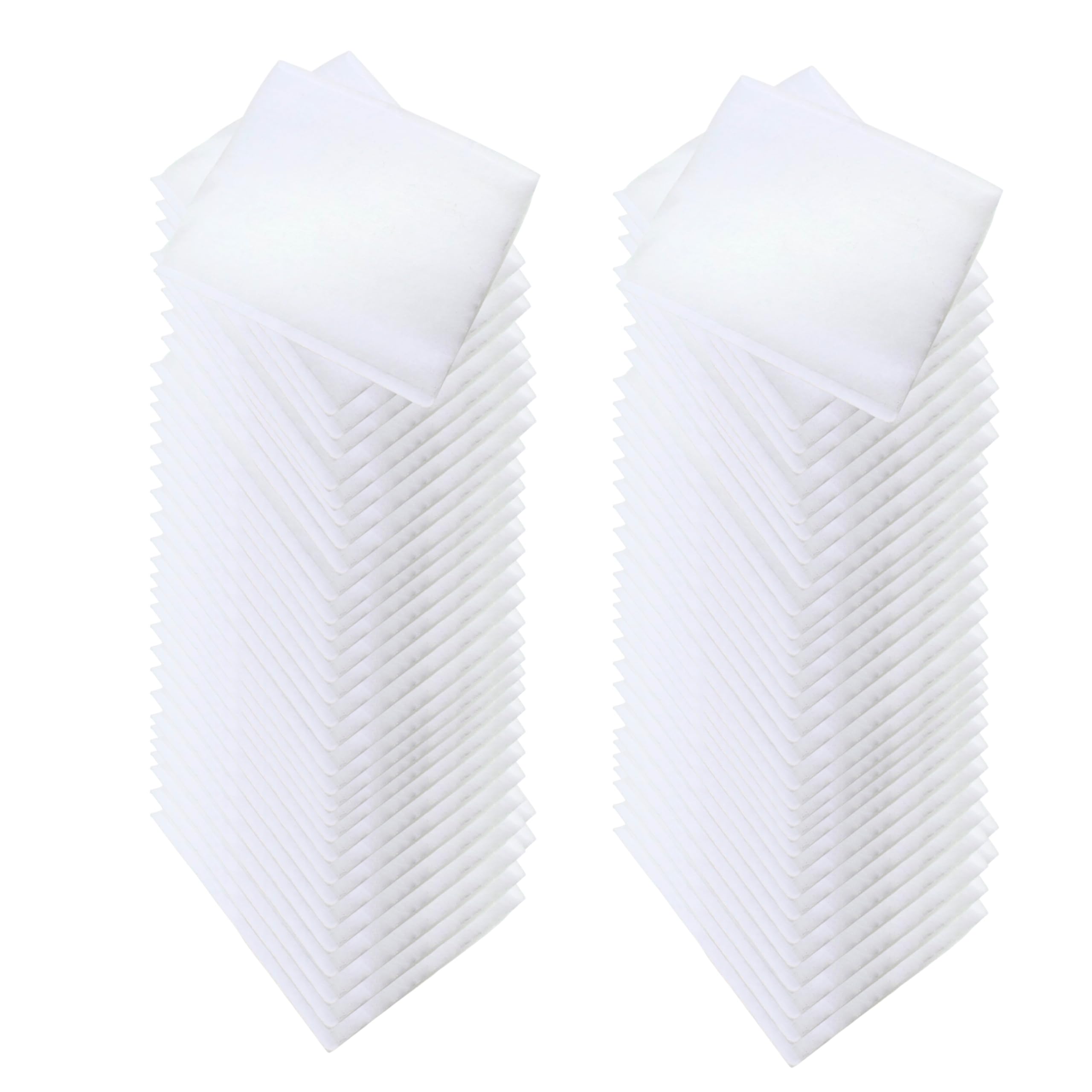 [Ear Lobe & Accessories] Premium Cotton Pads/Wipes for Makeup Removal/Babies/Medical Purposes | Rectangle, 6 X 5 cm, White - Pack of 200-image-20