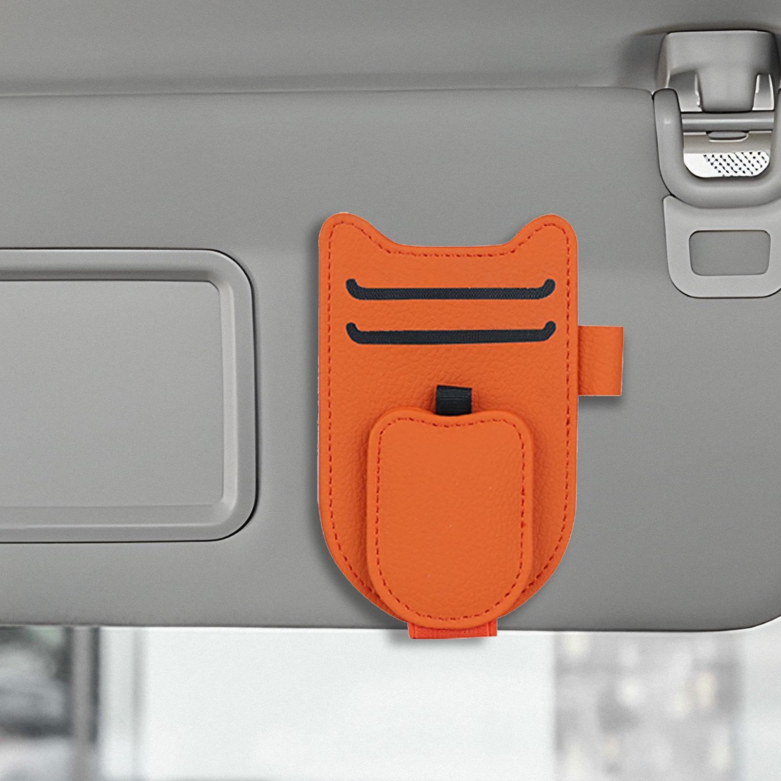 Generico Supporto per Occhiali da Sole per Visiera per Auto, Supporto per | Occhiali da Sole per Visiera per Auto | Clip per Gancio per per,Porta da per alla, per Clip per visie