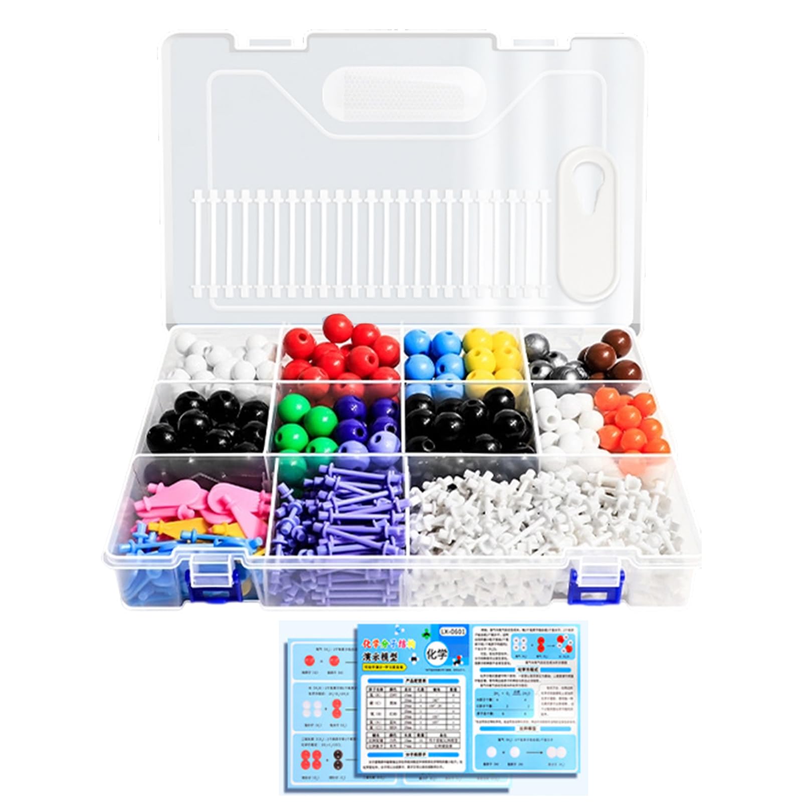 Maxtonser Molecular Model Kits for Organic Chemistry Atoms Models Set Molecular Structures Building Set Teaching Tool