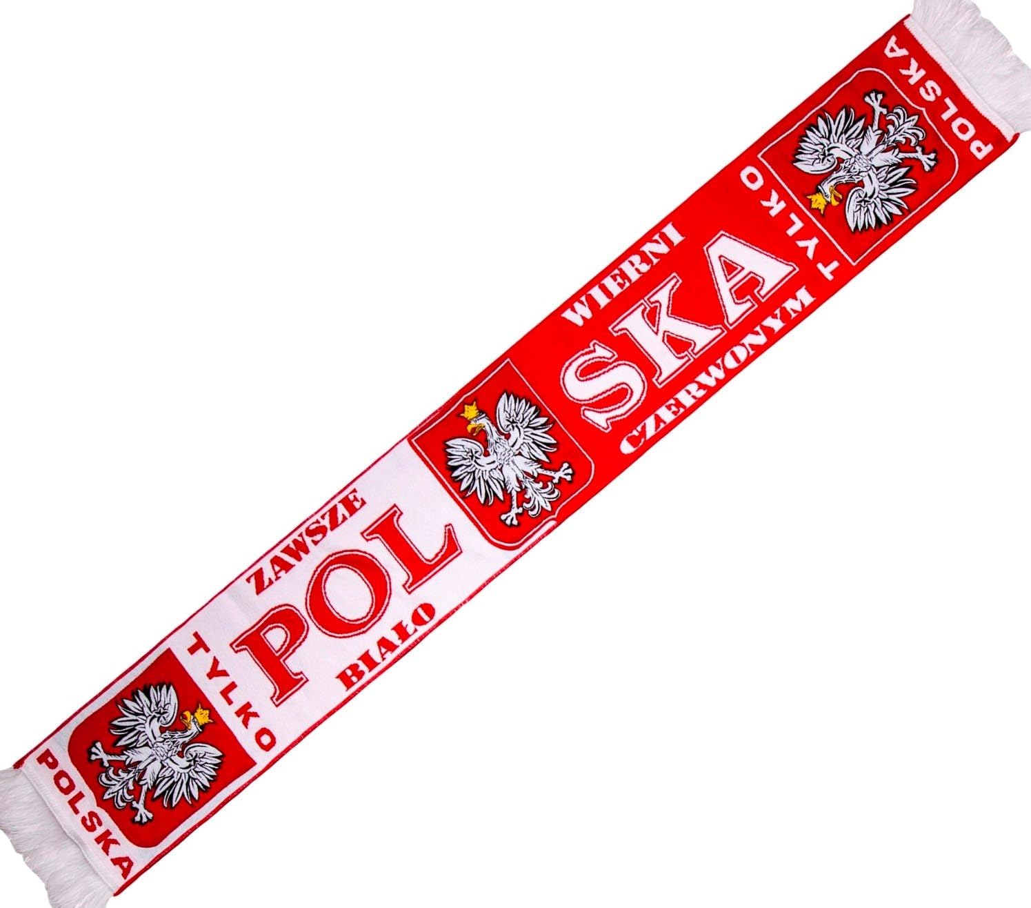 Poland Polska Gewebe Fuball Schal