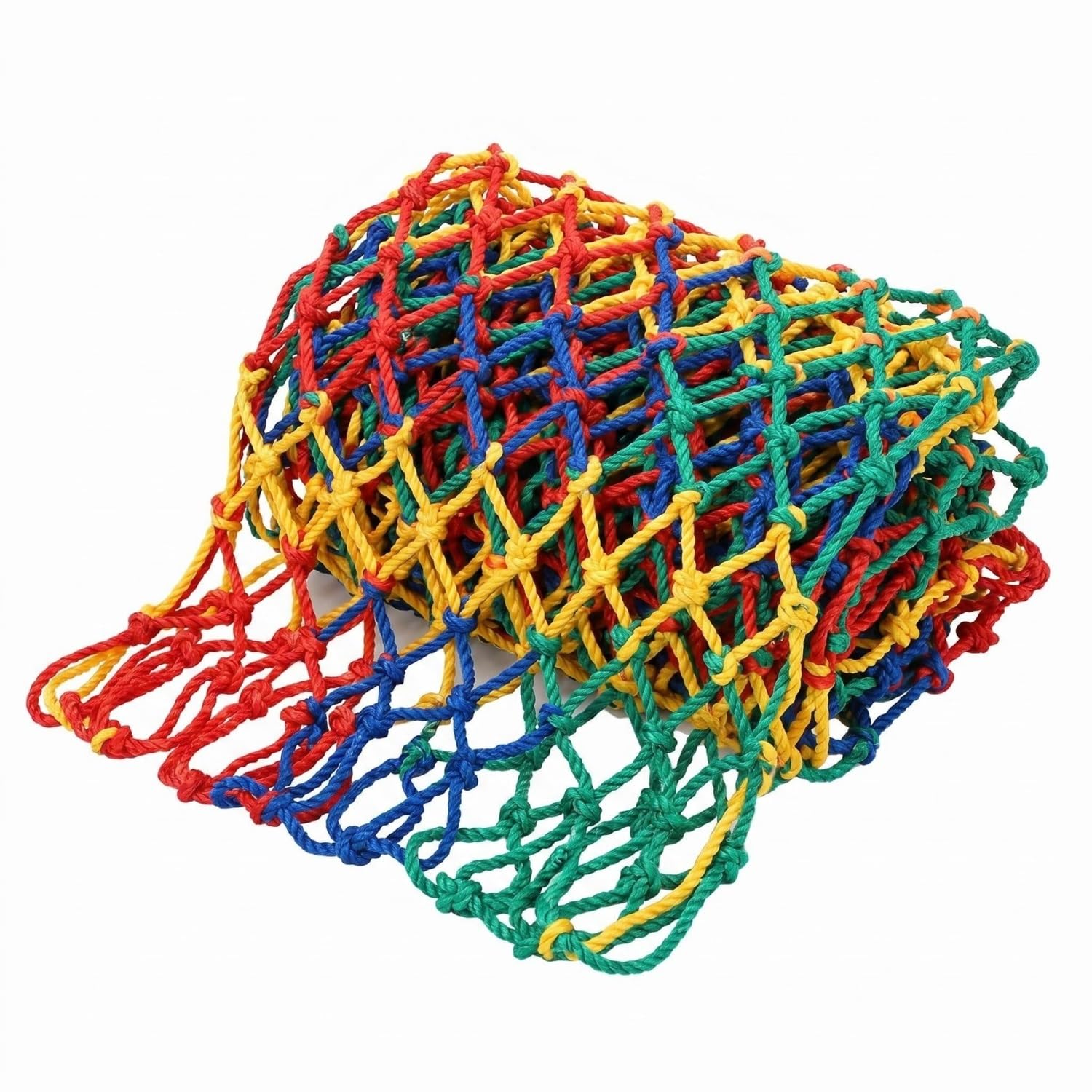 Lxlambentive Child Safety Net, Coloured Protective Netting With UV Resistant Polyester Rope, 6/8/10mm Thick Rope&5cm Mesh, Cat Safety Net For Balcony & Wall Decorative Fence Ne(10mm rope,1.5x9m)