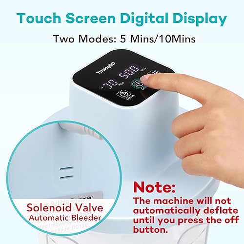 Miniatura 2 de Removedor de burbujas de resina, diseño de pantalla digital, elimina el 99% de las burbujas de aire en 5-10 minutos, cámara de desgasificación al