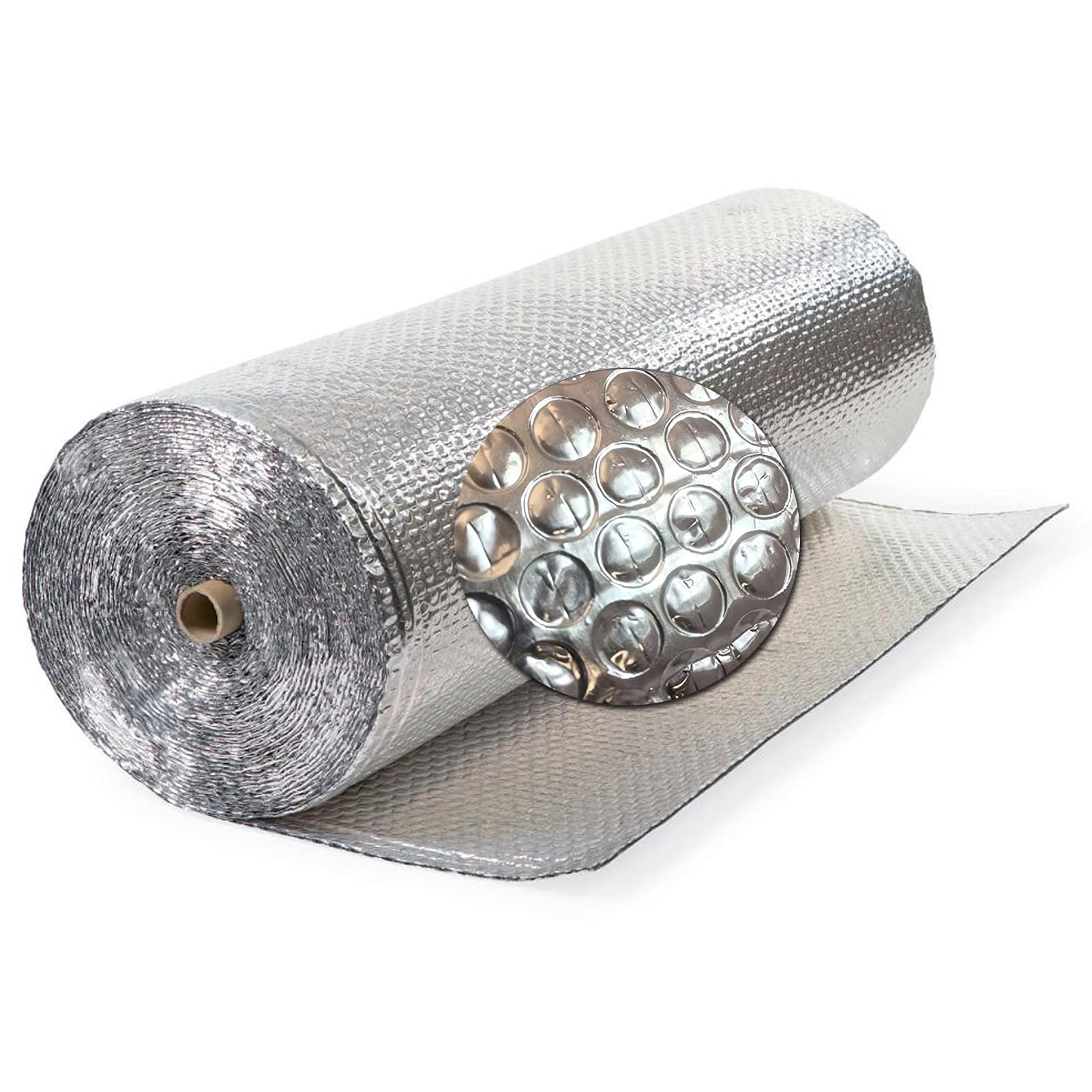 Feuille d'isolation auto-adhésif enveloppe radiateur feuille réfléchissant chaleur maison 1x7m