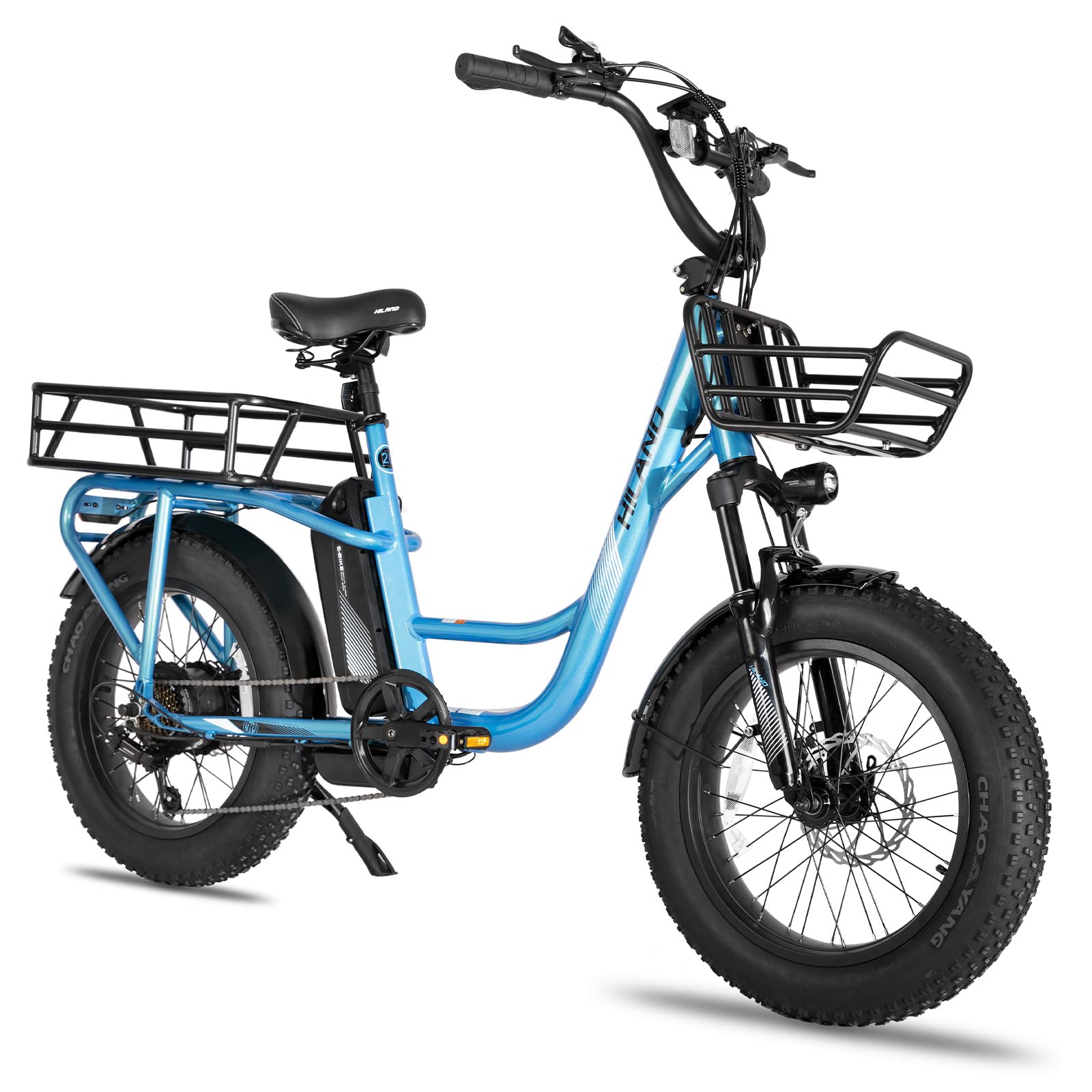 Faltbares E-Bike 20 Zoll Fat Tire | 100km Reichweite & 7-Gang