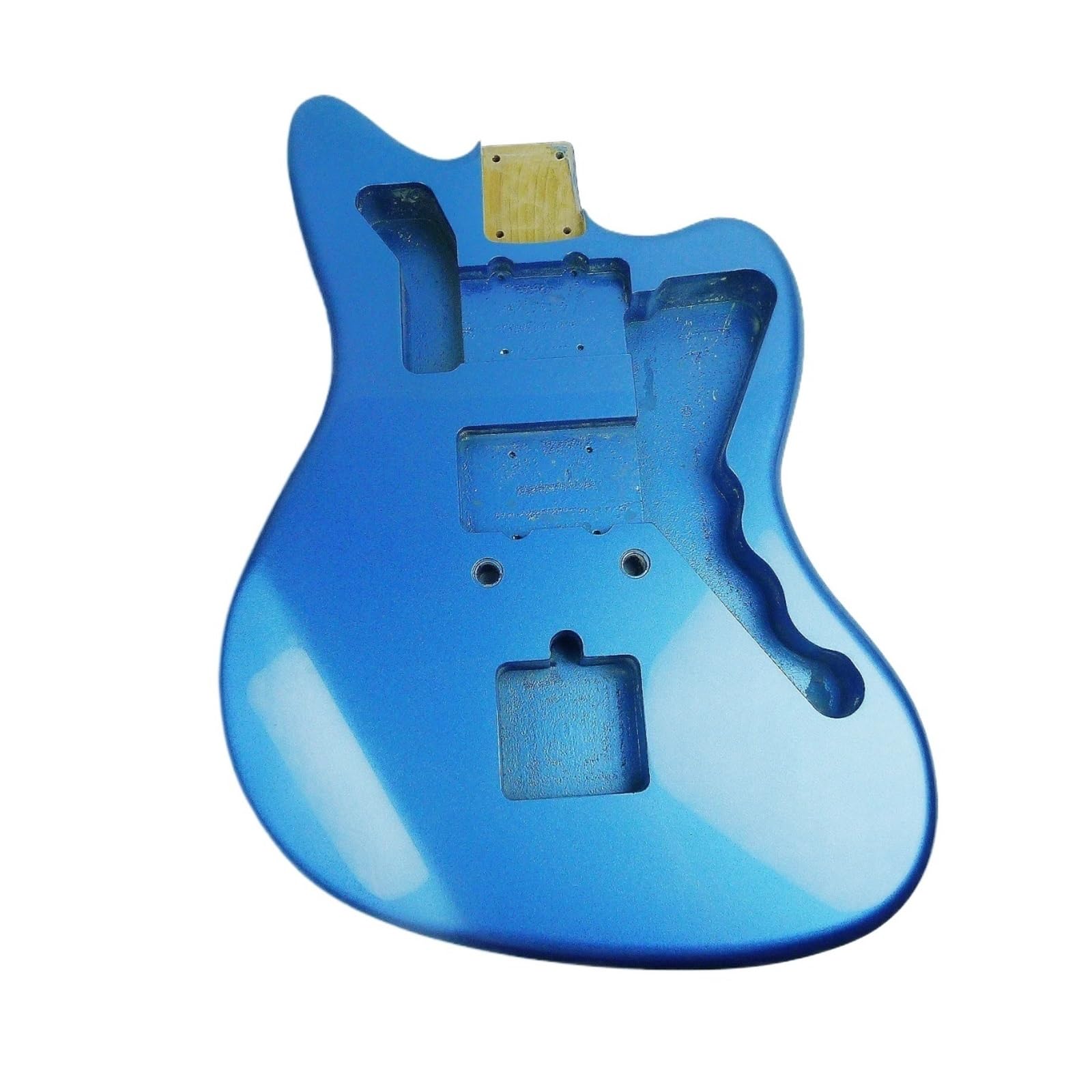 Corpo in ontano for chitarra elettrica JM con metallo blu