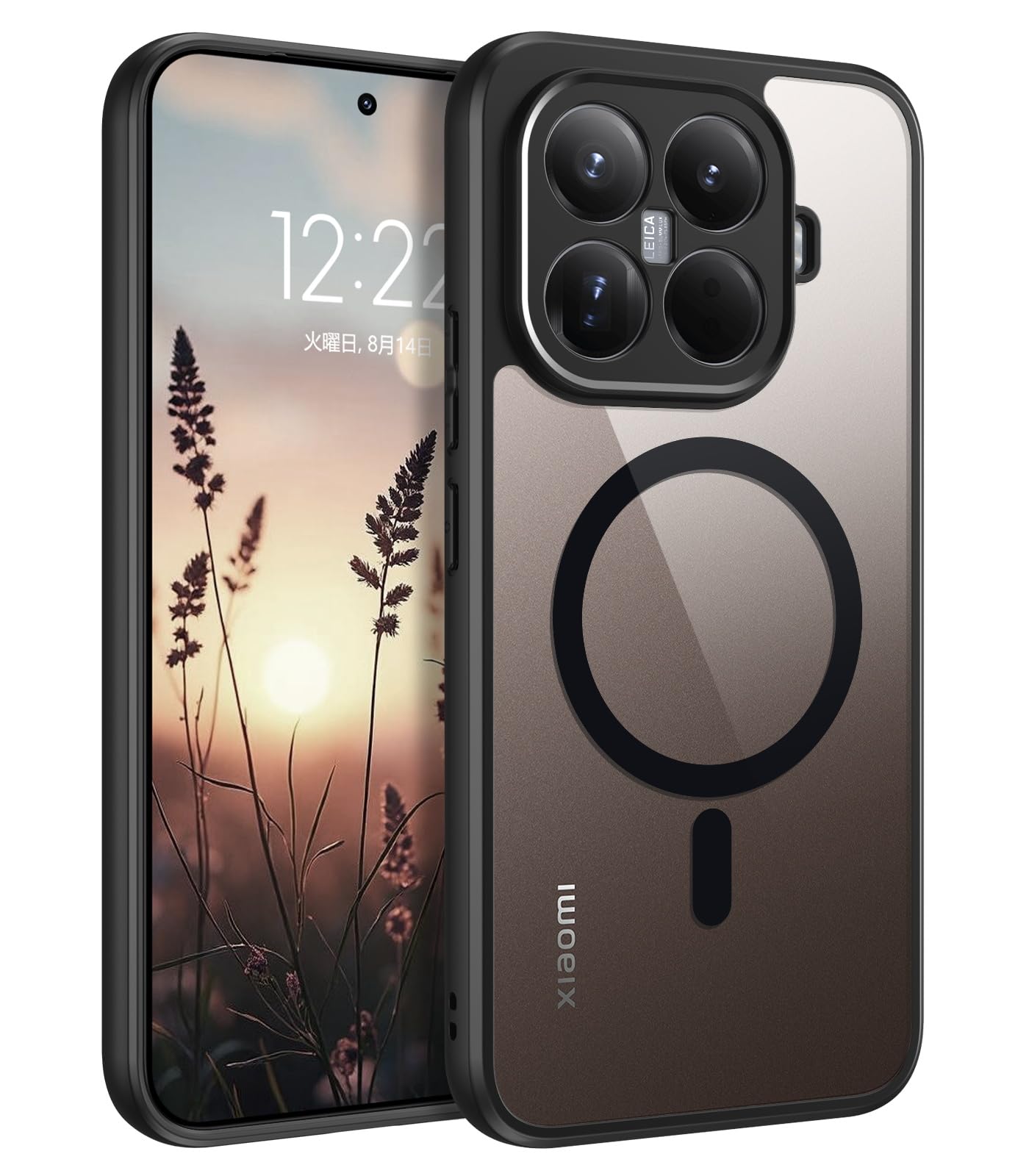 美品 Xiaomi15TPro512GBブラックMagSafe対応ケース付 Amazon.co.jp: DUEDUE Xiaomi 15T Proケース MagSafe対応 マグネット