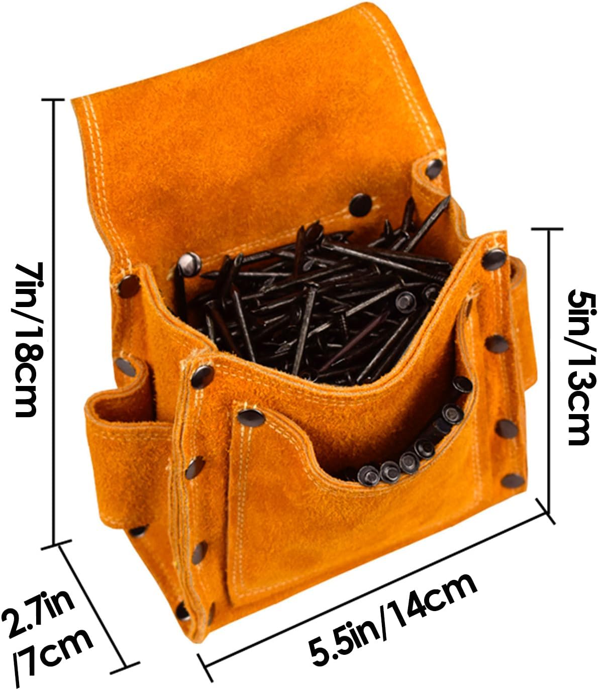 Drill Holster, Multifunctional Wearable Waist Pack Electric Drill Bag Electric Waist Belt Tool Pouch Bag for Wrench Hammer Screwdriver