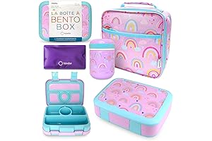 Bento Lunch Box Set for Kids