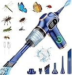 2025 Bug Vacuum Catcher,Spider Killer Insect Catcher,Cordless Handheld Vacuum Cleaner for Car Bug Catcher Indoor with USB Rechargeable for Stink Bug,Moth,Spider Strong Suction Bug Sucker for Home 1pcs