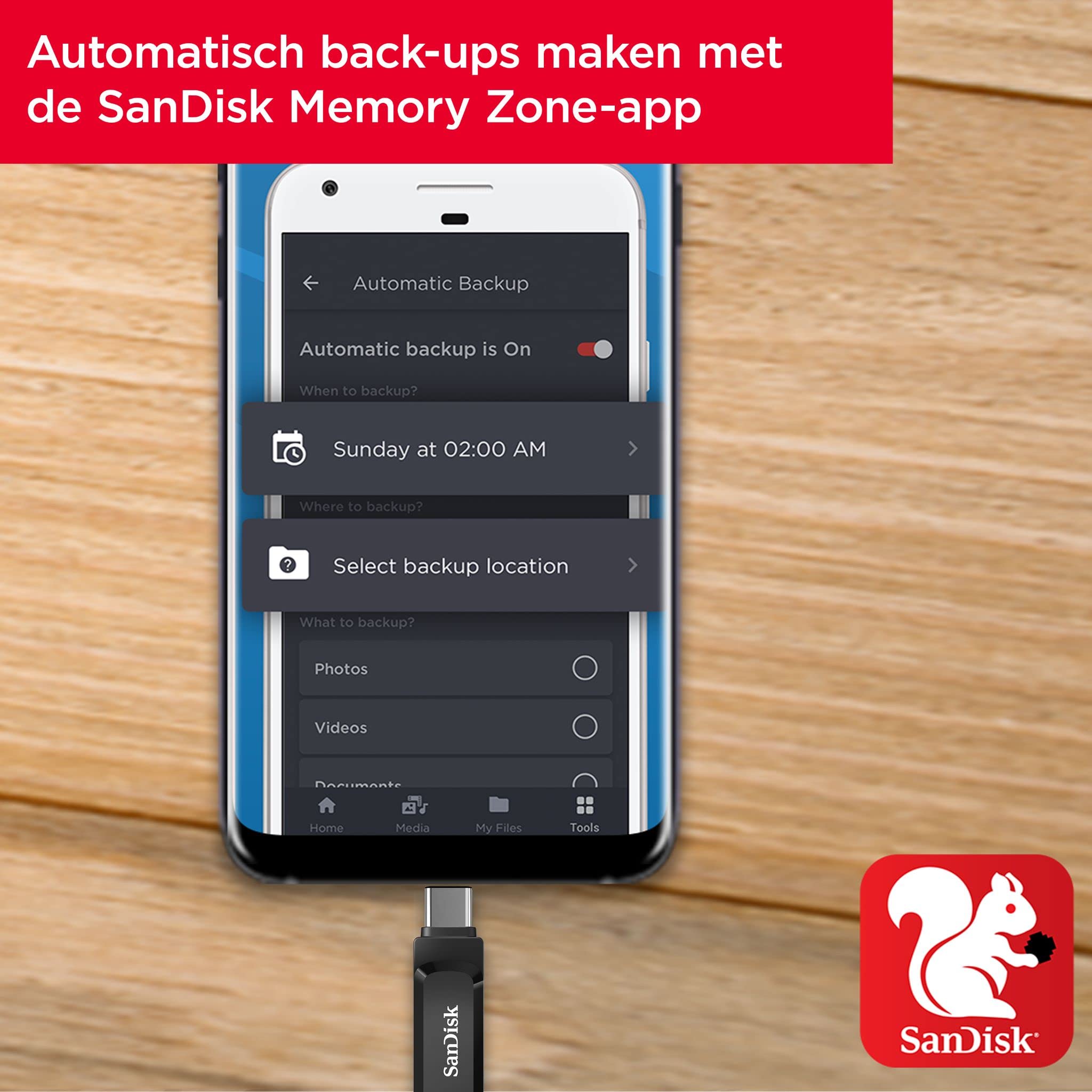 Sandisk Dual Drive Extreme Pro 3.2 - USB-C & USB-A - 1000&900MB/s (R&W) - 512GB | Apple begint bij