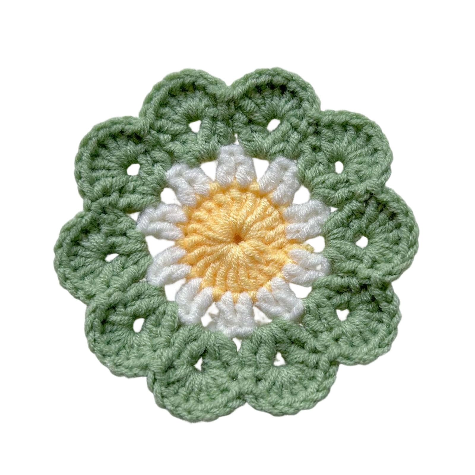 Yarn Woven Drink Coasters Multipurpose Mats for Dining Table Protections and Delicate Home Decors Sturdy Woolen Drink Mats Dining Decor