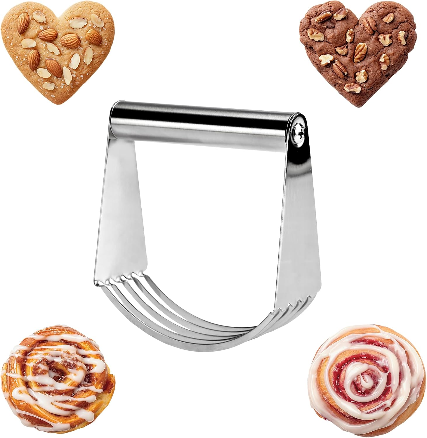 Cake Divider, Silver, One Size