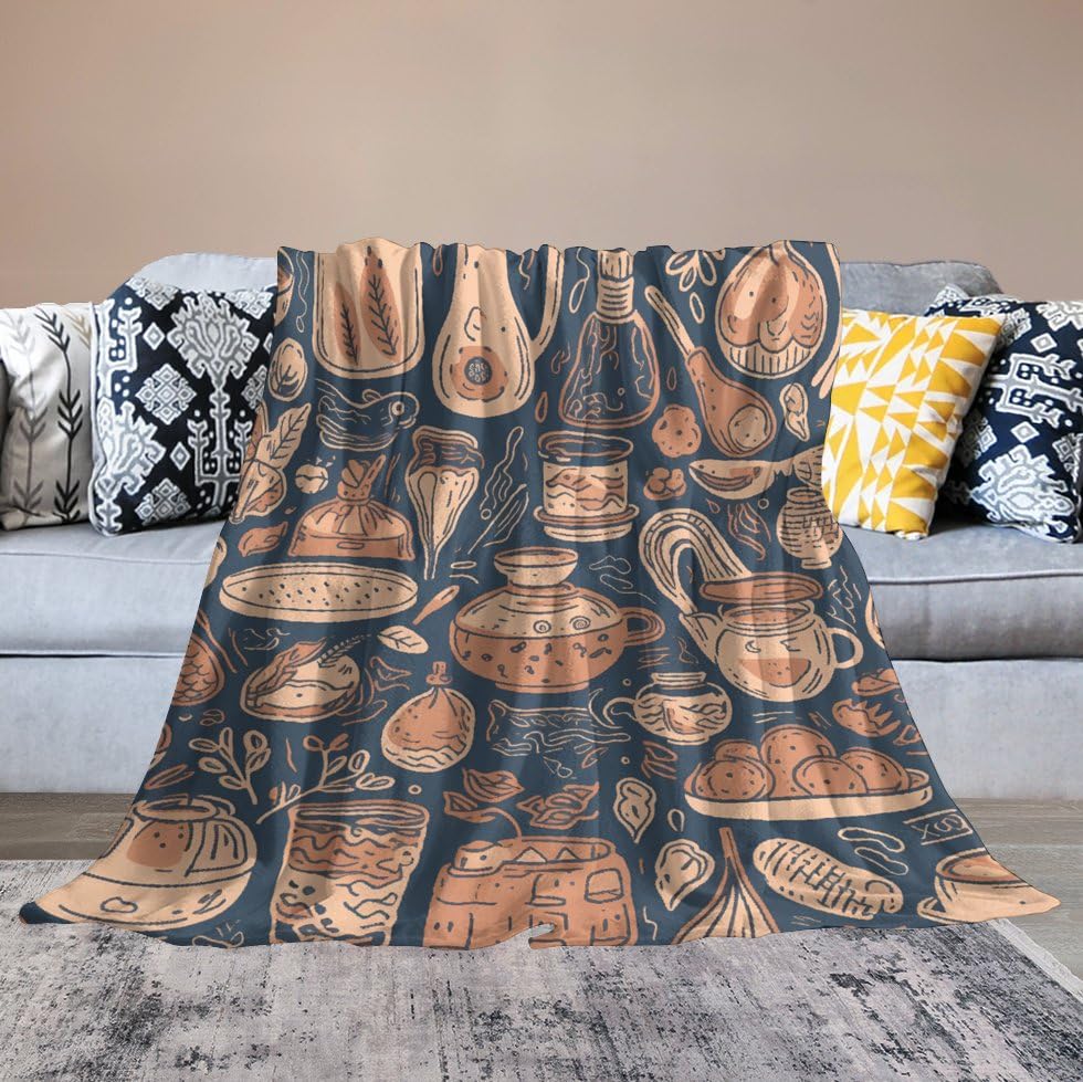 Couverture en micro polaire chaude et légère contre le froid