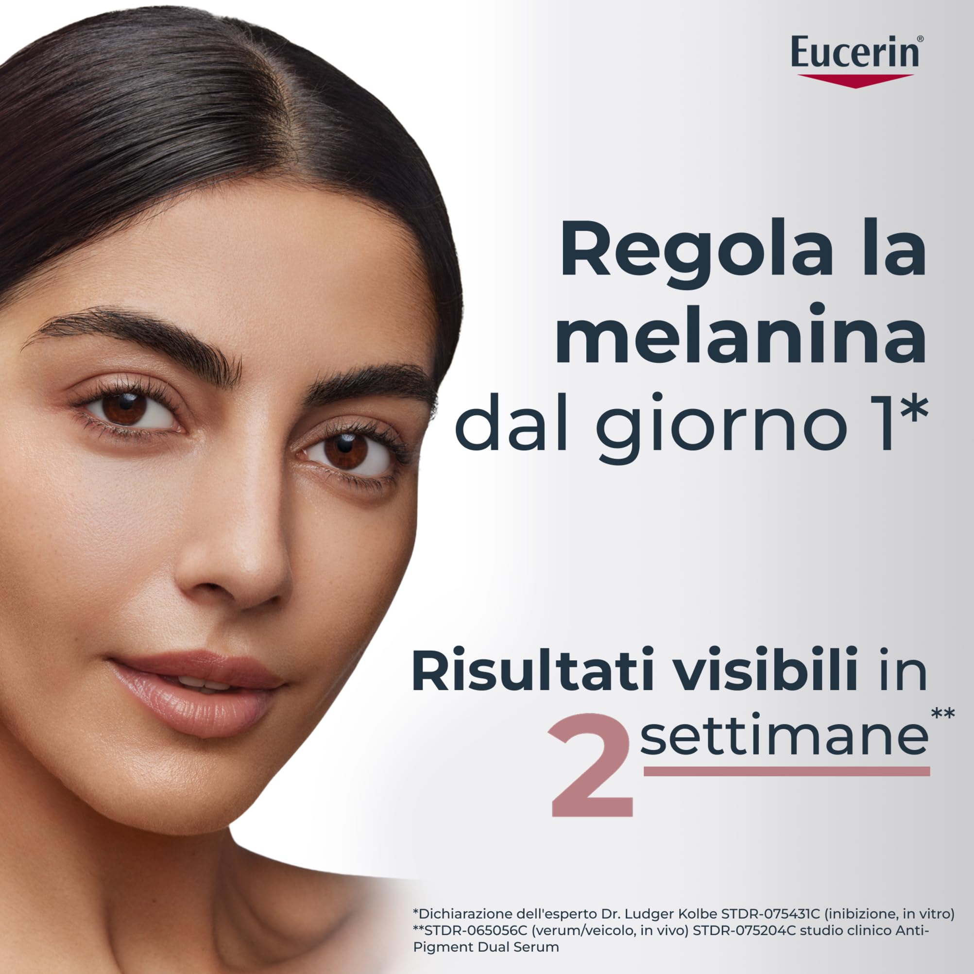 Eucerin Anti-Pigment Siero Viso Dual Serum 30 ml, Siero antimacchia viso concentrato per una pelle uniforme e levigata, Formula con Acido Ialuronico e Thiamidol per tutti i tipi di pelle