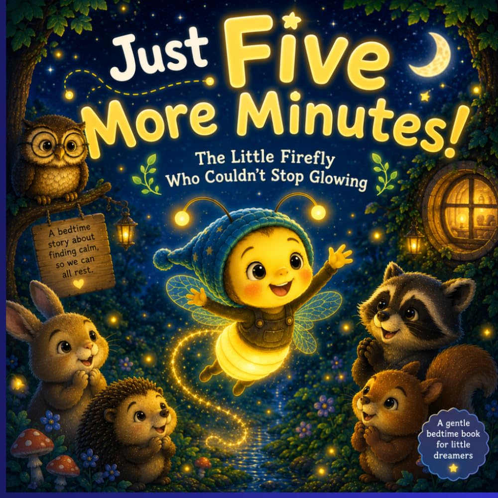 Just Five More Minutes!: The Little Firefly Who Couldn't Stop Glowing
