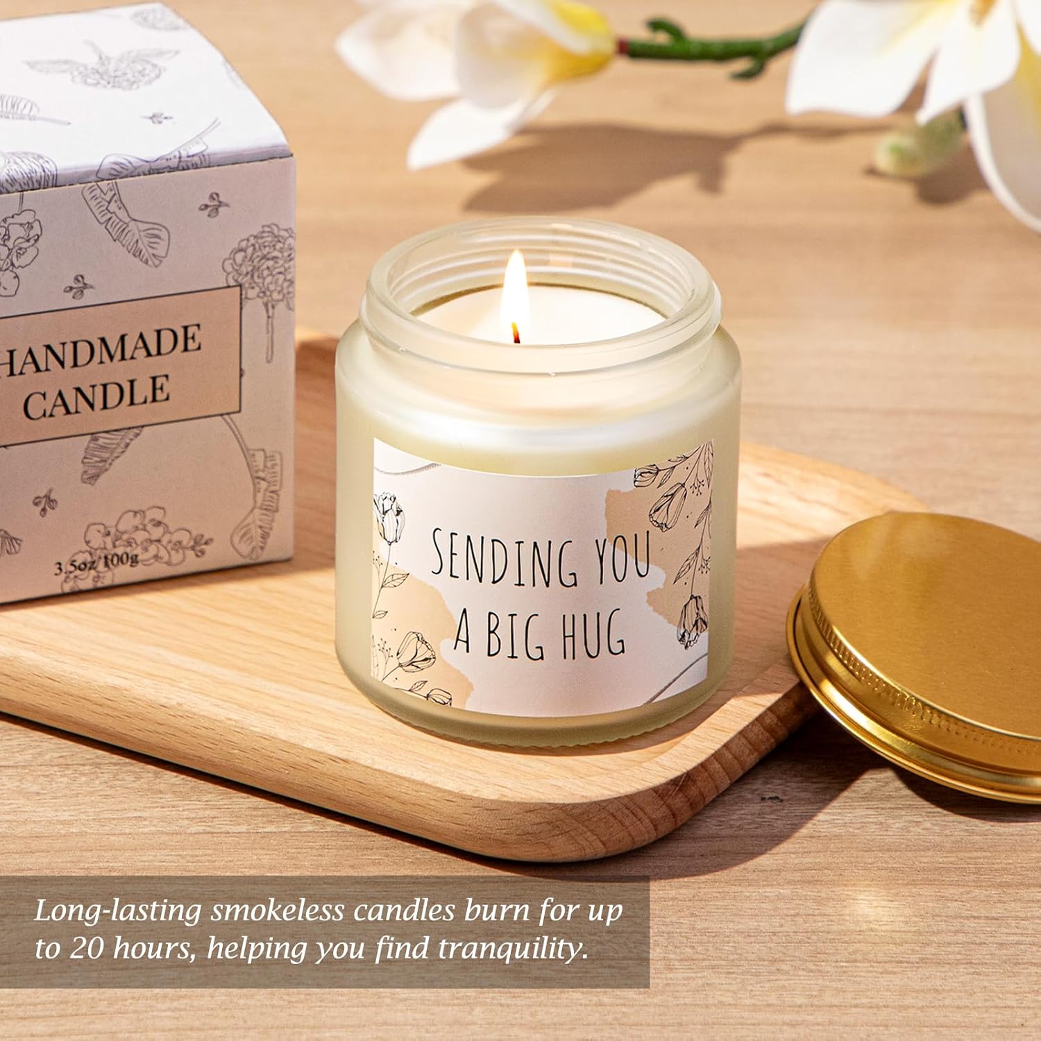 Sympathy Gift Baskets Sympathy Gifts for Loss of Loved One Hug in a Box for Women Bereavement Gifts Ideas Get Well Soon Gift Condolence Basket Miscarriage Thinking of You Care Package for Women - Image 6