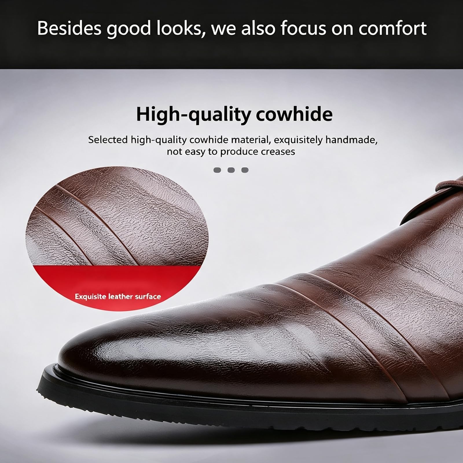Scarpe Oxford Uomo Scarpe Formali | comode, Casual, Classico, Stringate, Matrimonio, Sposa, Business, Festa