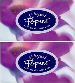 Pop-ins Sanpro Disposal Bags 50's x 2