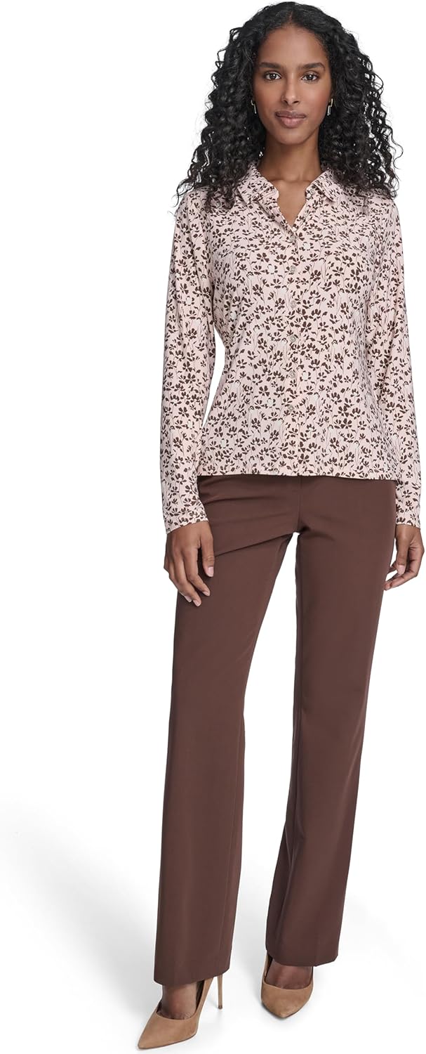 Tommy Hilfiger Womens Soft Work Top Long Sleeve Knit Top - Image 2