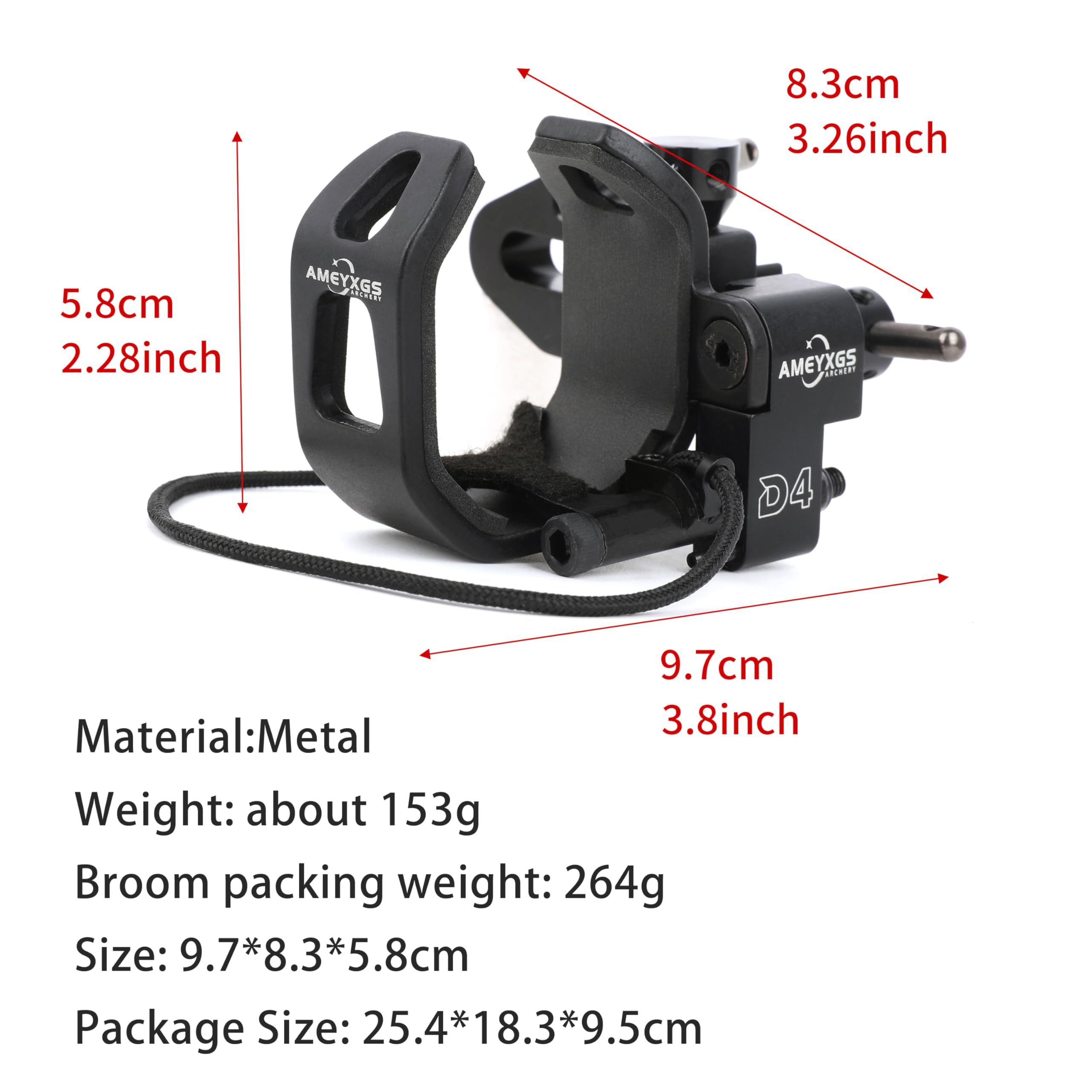 Tiro con Arco Drop Fall Away Reposaflechas Reposaflechas de aleación de Aluminio Micro Ajustable Mano Derecha para Tiro con Arco Compuesto de puntería