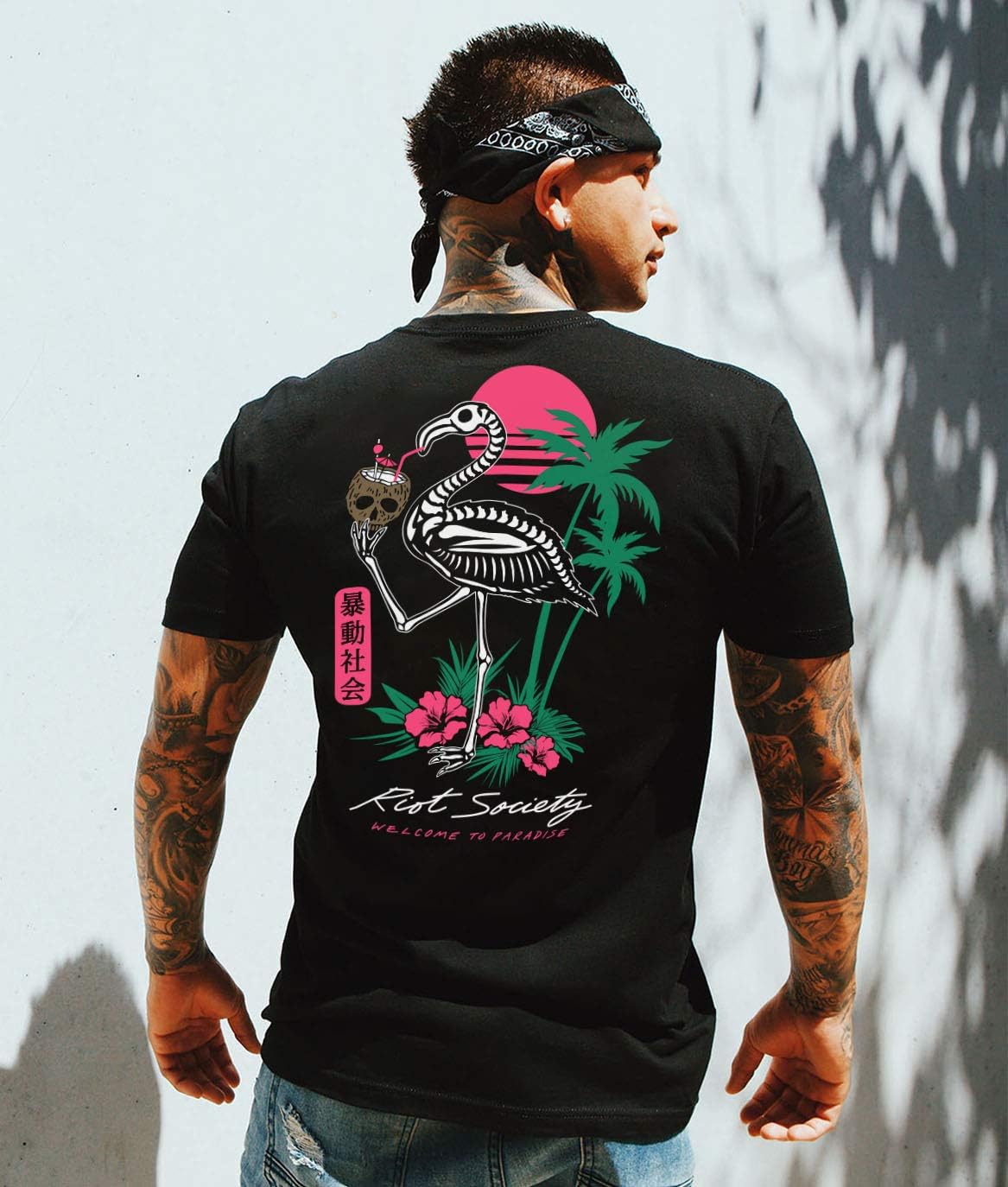 Riot Society Men's Short Sleeve Graphic Fashion T-Shirt - Image 2