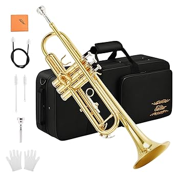 Easter ETR-380N トランペット ケース付き Amazon.com: Eastar Bb Standard Trumpet Set for Beginner