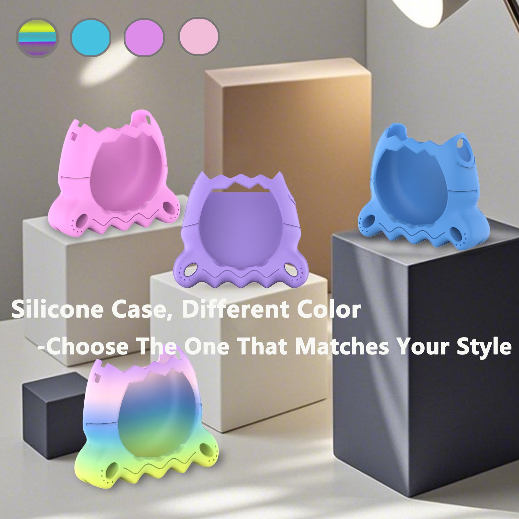 Voor Tamagotchi Paradise Siliconen Beschermhoes met Soft Touch Anti-Val
