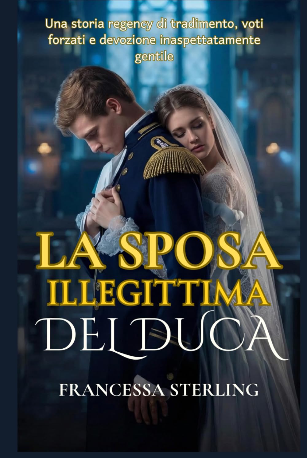 La sposa illegittima del Duca: Un Romance Regency piccante a fuoco lento su un Duca sfregiato, una figlia nascosta e un pericoloso matrimonio di convenienza (I Voti dell'Ufficiale)