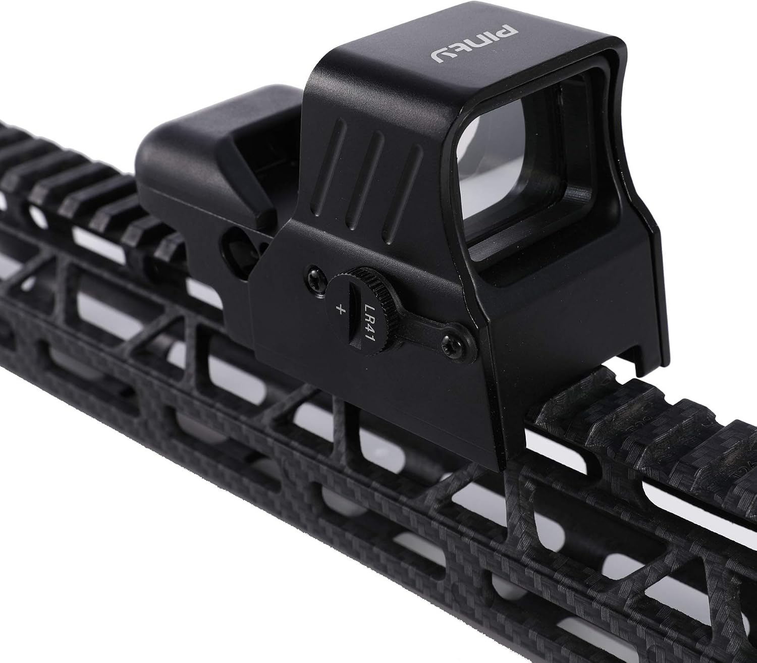 Pinty 1x22x33 Reflex Sight Red Dot Sight with 4 Reticles, QD Quick Release Mount