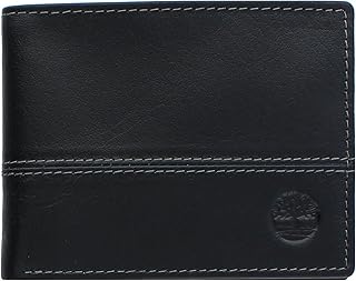 Cartera de cuero con tarjetero
