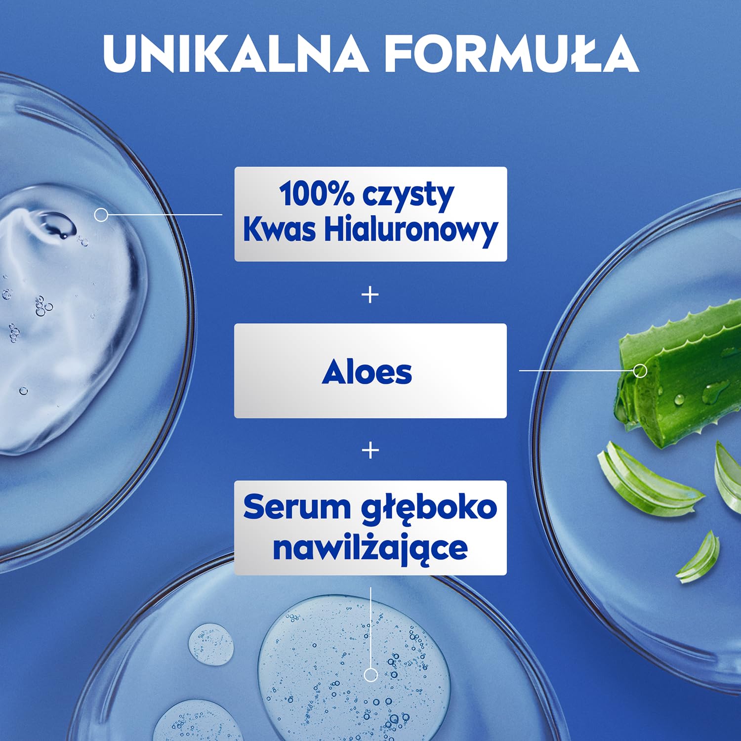 NIVEA 5w1 Complete Care Łagodzący balsam do ciała z aloesem, z pompką 625 ml