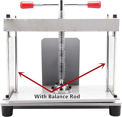Miniatura 2 de CGOLDENWALL Máquina de prensa de papel manual de tamaño A4 Máquina de aplanamiento manual de libros Máquina de prensa de papel plano Máquina de