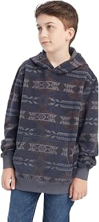 Boys' Printed Overdyed Washed Sweater