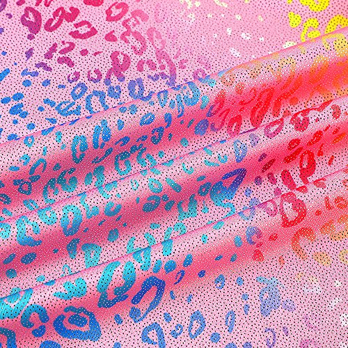 Image of HOZIY Gymnastics Leotards for Girls with Shorts Toddlers Biketards Rainbow Unicorn Dinosaur Mermaid Leopard Flower Galaxy