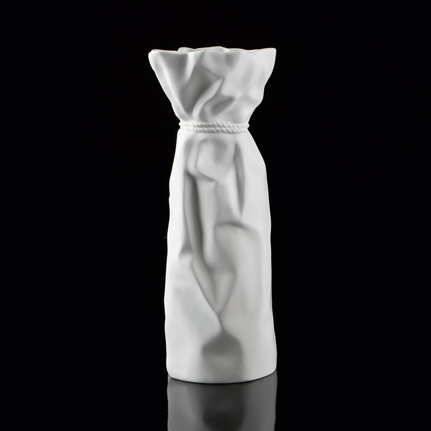 Goebel Kaiser Papyrus 14-003-54-1 Porcelain Vase Bisque Porcelain 30 x 11.5 x 11 cm White