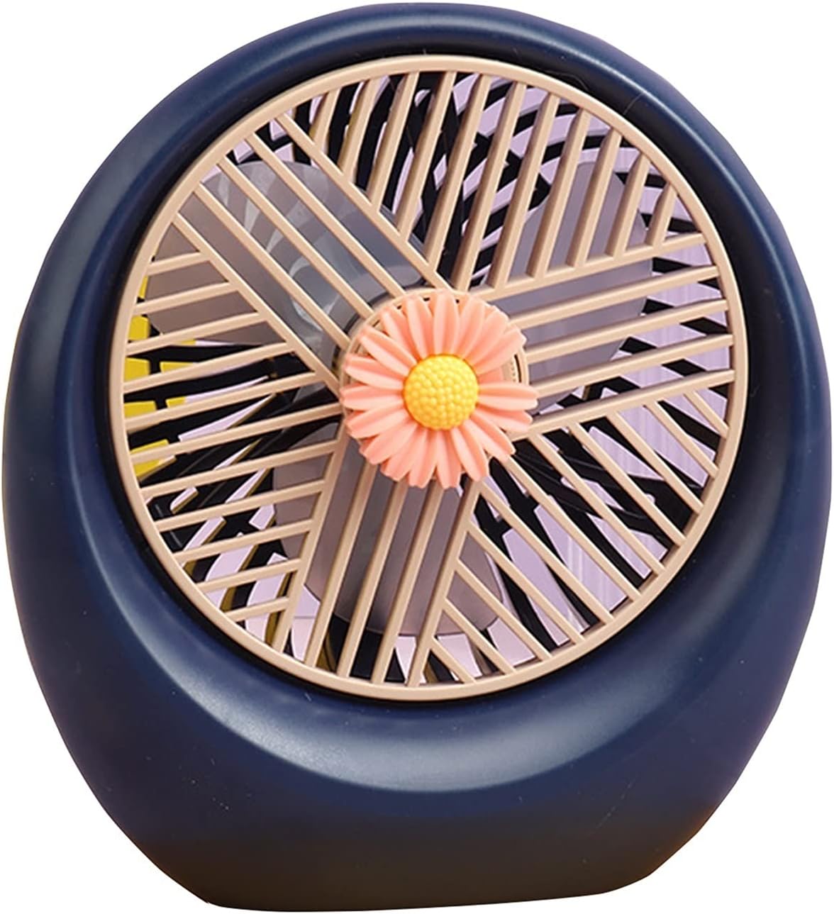 Amazon.co.jp Presonal HandheldファンミニデイジーUSBデスク超静かなファン2ギアデスクトップファンレディの