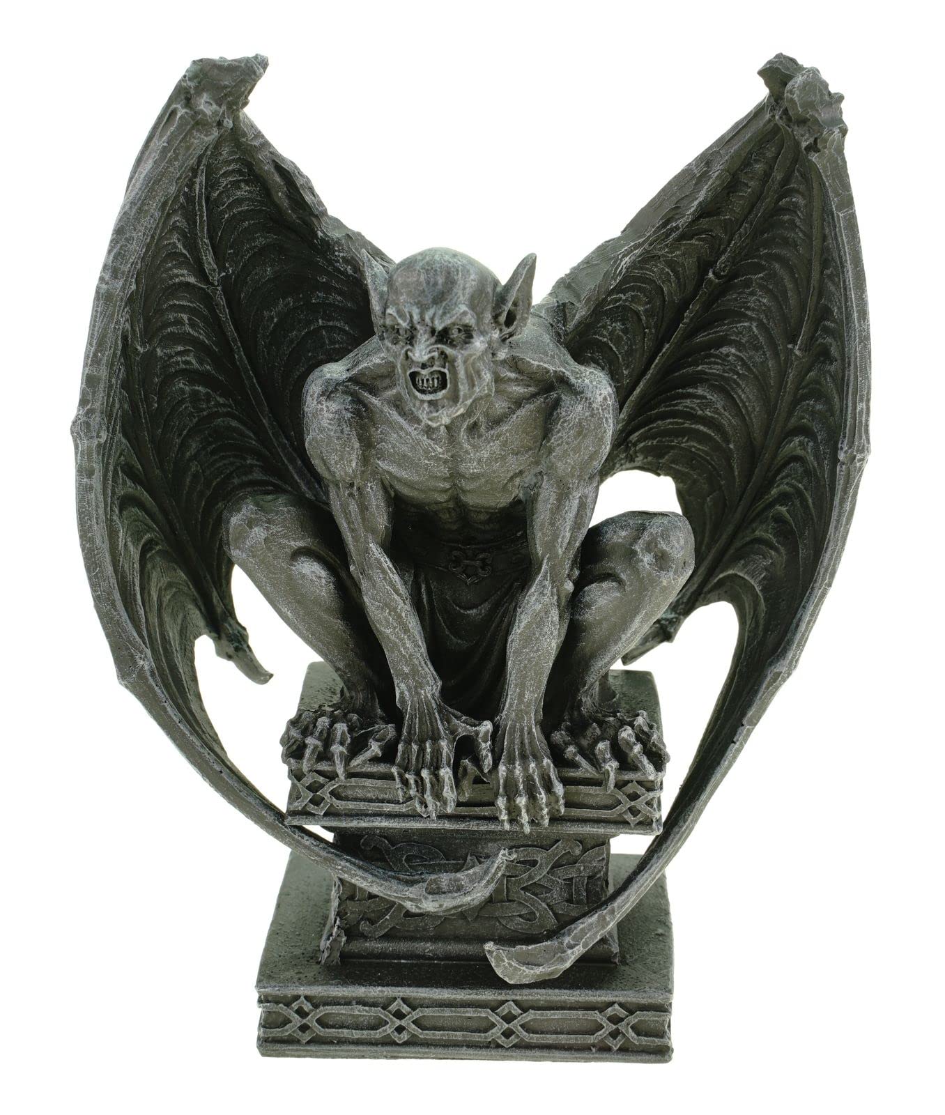 Vogler Medianoche Demonio con Oscilante sobre Base Dämon Gárgola 19CM Figura