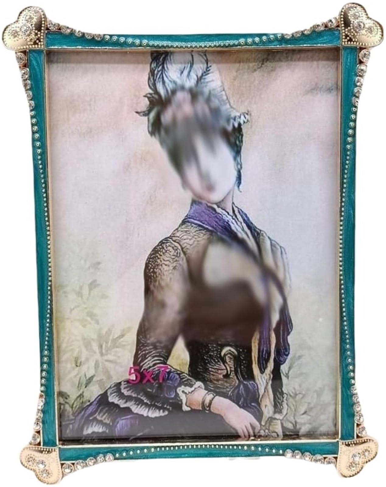 Vintage Photo Frame, Metal Frame Tabletop Decoration Home Multiple Sizes(4 * 6inches)