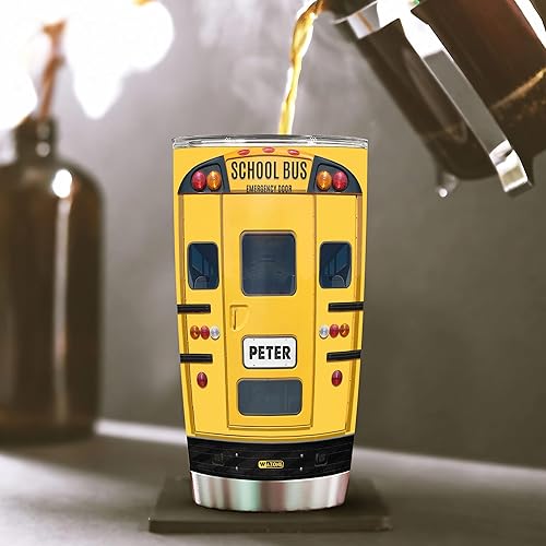 Vista 22 de WAZONE Vaso personalizado de acero inoxidable para oficial de policía, 20 onzas, 30 onzas, taza con aislamiento con nombre personalizado, taza