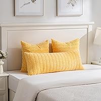 Vista 208 de Fancy Homi Fundas de almohada decorativas bohemias de 20 x 20 pulgadas para sala de estar, sofá, cama, sillón, rústico, moderno, decoración del Crema